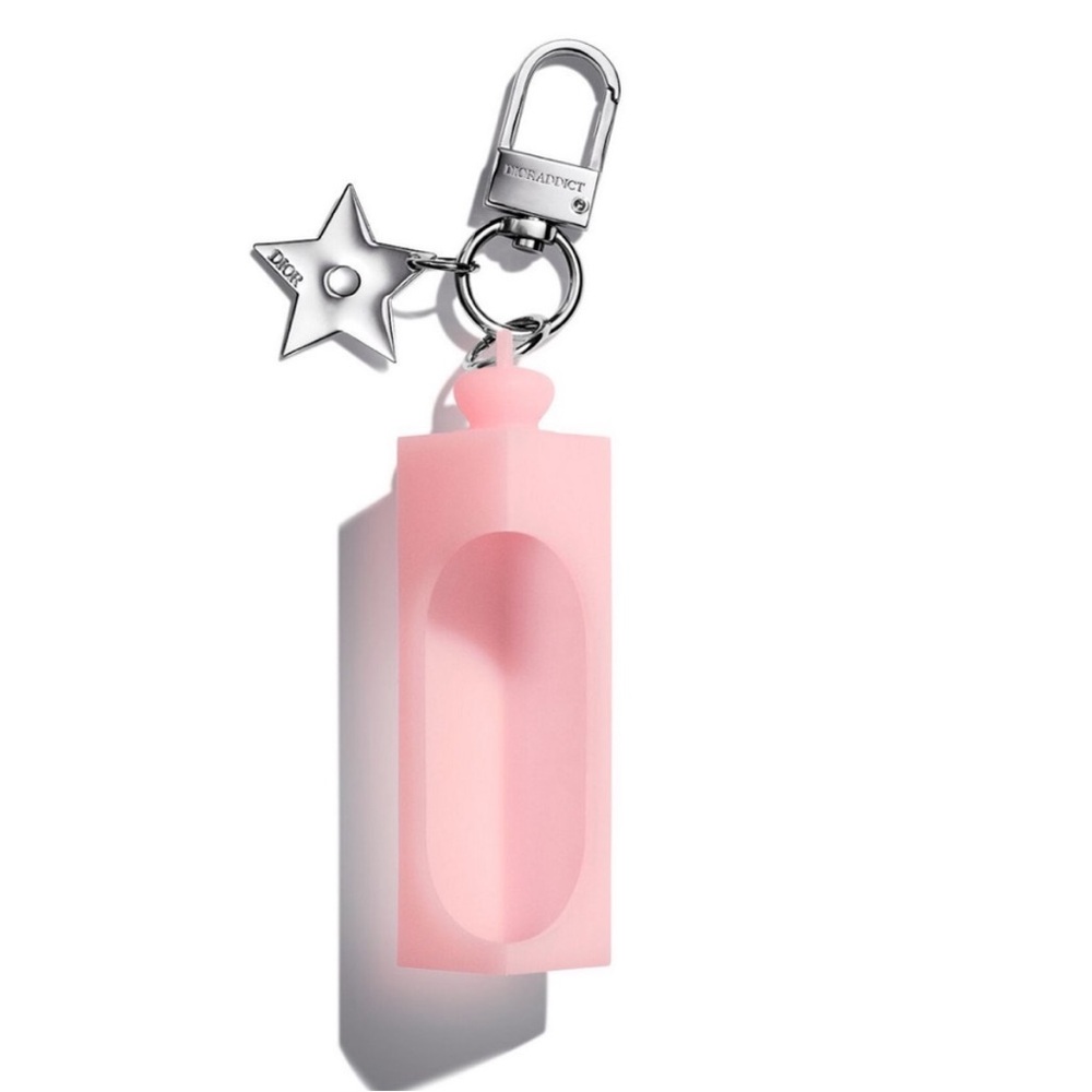 DIOR Addict Pink lip gloss Holder/Keychain - NIB